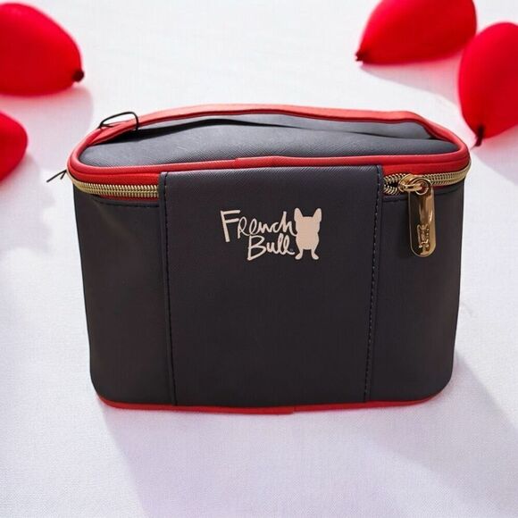 French Bull Cosmetic Make Up Zip Around Bag Love - Picture 3 of 5